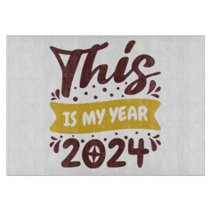 This is my year 2024 cutting board