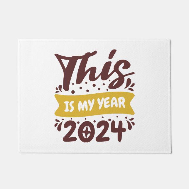 This is my year 2024 doormat (Front)