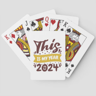This is my year 2024 playing cards