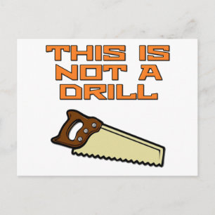 This is not a Drill Postcard