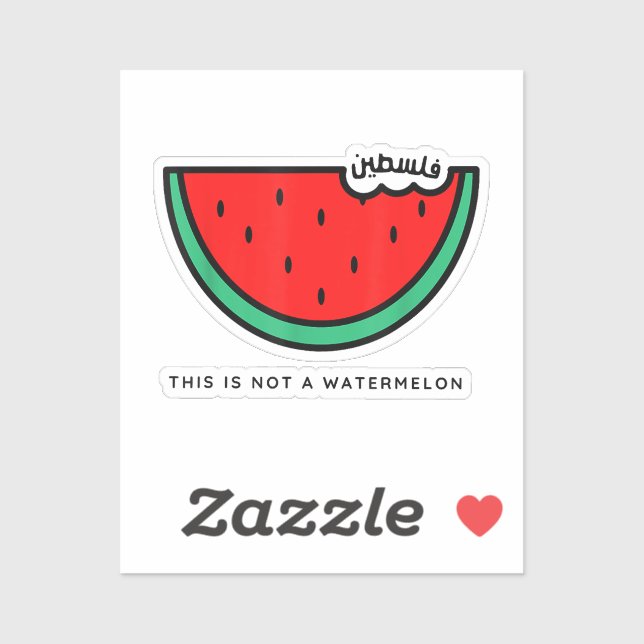 'This Is Not a Watermelon' Palestine Collection (Sheet)
