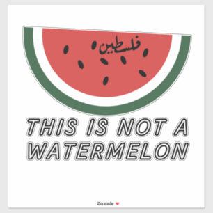 This is Not a Watermelon - Palestine watermelon