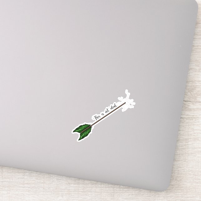 This is Not Ideal Sticker – Colour (Detail)