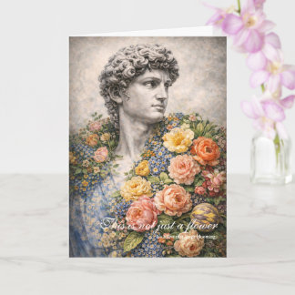 This Is Not Just a Flower – Romantic Surreal Flora Card
