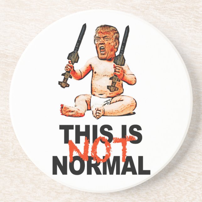 This is Not Normal Coaster (Front)