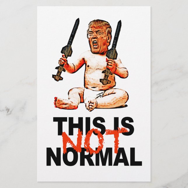 This is Not Normal Stationery (Front)