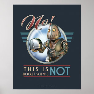 This is NOT Rocket Science poster (16x20")