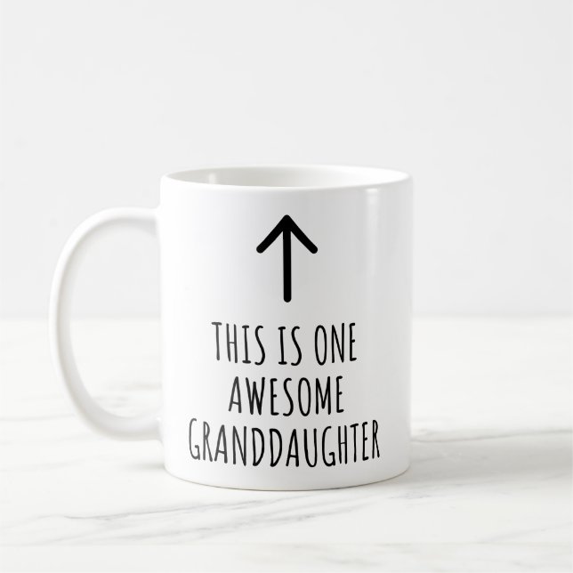 This Is One Awesome Granddaughter Coffee Mug (Left)