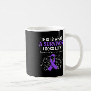 This Is Pancreatic Cancer Awareness Survivor Purpl Coffee Mug