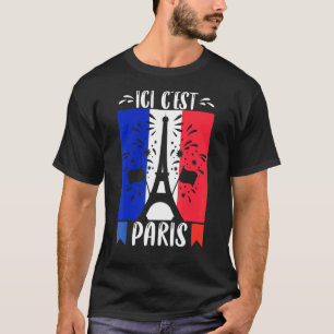 This Is Paris Ici Cest Paris Welcome 2024 To City  T-Shirt