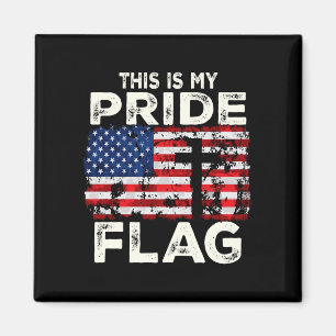 This is pride flag jesus cross usa american 4th of magnet