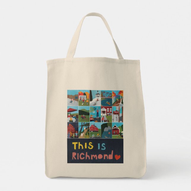 This is Richmond Tote (Poster Design) (Back)