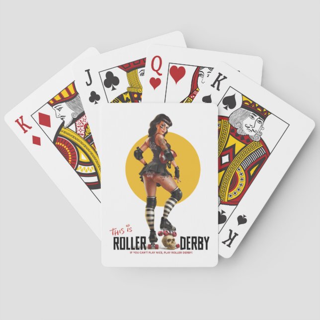 This Is Roller Derby - Deck of Cards (Back)