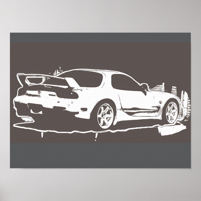 This is RX7 Poster (Front)