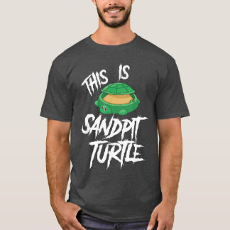 This is Sandpit Turtle Metal Music Meme T-Shirt