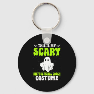 This is scary instructional coach costume key ring