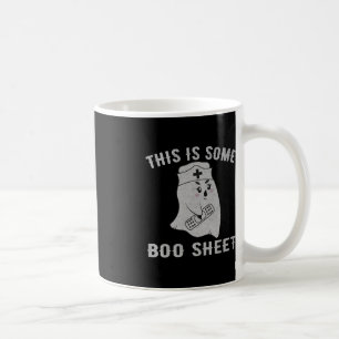 This is some boo sheet boo ghost Fun Halloween Nur Coffee Mug