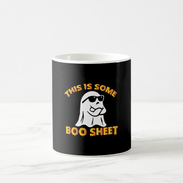 This is some boo sheet coffee mug (Center)