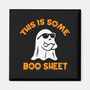This Is Some Boo Sheet Cool Ghost Funny Halloween Magnet