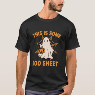 This Is Some Boo Sheet Cool Ghost Funny Halloween T-Shirt