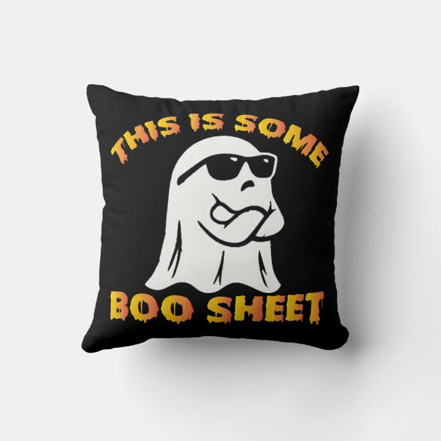 This is some boo sheet cushion (Back)