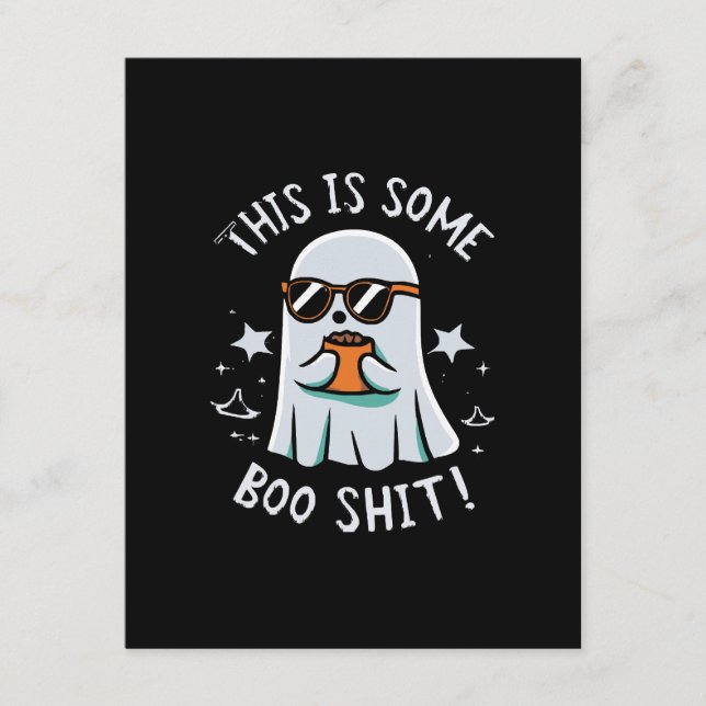 This is Some Boo Sheet Enclosure Card (Front)