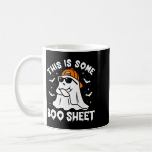 This Is Some Boo Sheet For Men Women Funny Ghost Coffee Mug