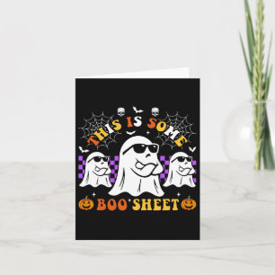 This Is Some Boo Sheet Fun Halloween Card
