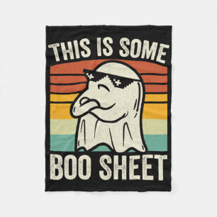This Is Some Boo Sheet Fun Halloween Ghost Kids Me Fleece Blanket