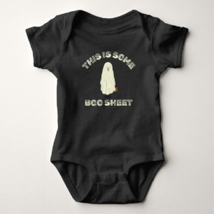 This is Some Boo Sheet – Funny Halloween Baby Bodysuit