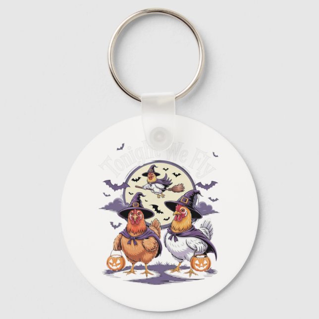 This Is Some Boo Sheet Funny Halloween Ghost Retro Key Ring (Front)