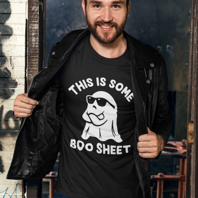 This is Some Boo Sheet Funny Halloween Ghost T-Shirt (Creator Uploaded)