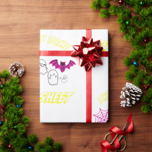This Is Some Boo Sheet – Funny Halloween Spooky Wrapping Paper