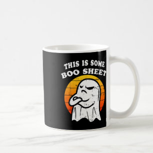 This Is Some Boo-sheet Ghost Halloween Girls Boys Coffee Mug