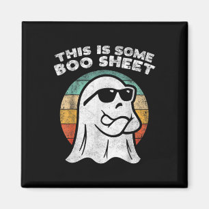 This Is Some Boo Sheet Ghost Sungles Halloween Men Magnet