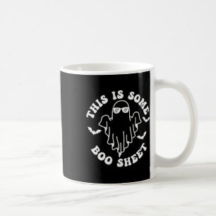 This Is Some Boo Sheet Halloween Boo Ghost Costume Coffee Mug