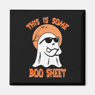 This Is Some Boo Sheet Halloween Cool Ghost Fun Magnet
