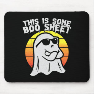 This Is Some Boo Sheet Halloween Costume Men Women Mouse Pad