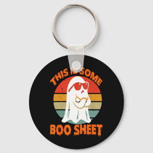 This Is Some Boo Sheet Halloween Ghost Fun For Men Key Ring