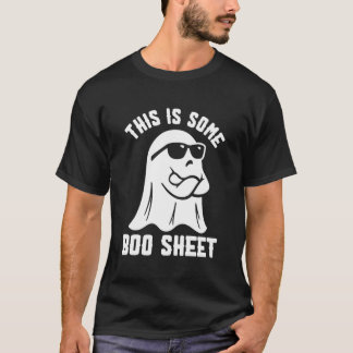 This Is Some Boo Sheet Halloween Ghost T-Shirt