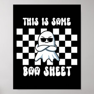 This Is Some Boo Sheet Halloween Poster