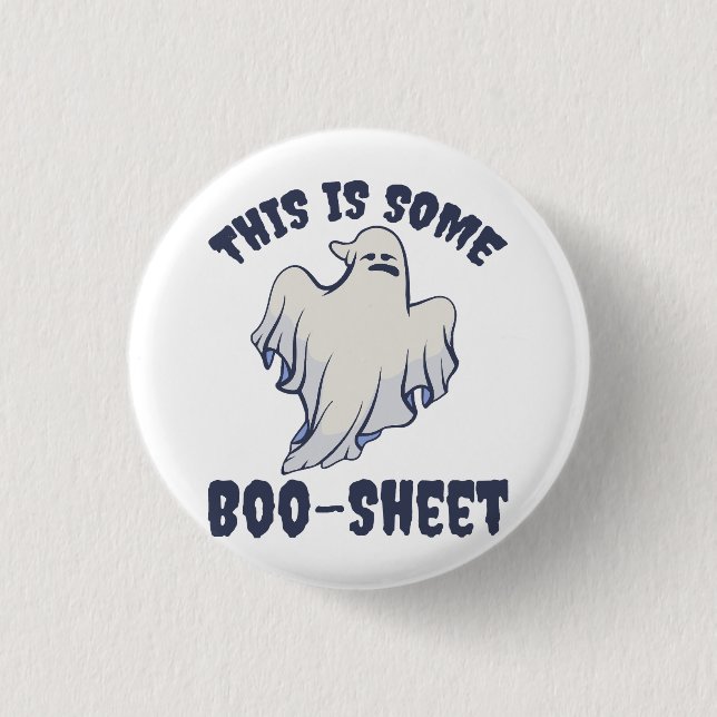 This is some Boo Sheet Sassy Ghost  3 Cm Round Badge (Front)