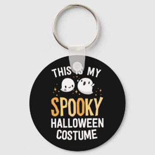 This Is Spooky Halloween Costume Kawaii Spoopy Key Ring