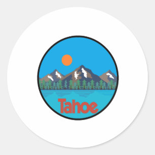 THIS IS TAHOE CLASSIC ROUND STICKER