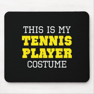 This is Tennis Player Costume Halloween Lazy Easy Mouse Pad