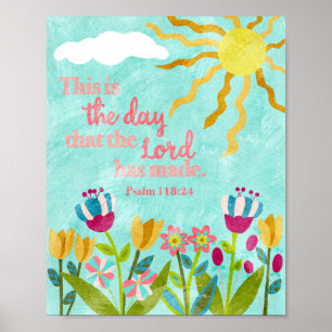 This is the Day that the Lord has Made Poster