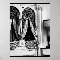 This is the private box in Ford's Theatre, Washing