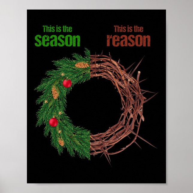 This Is The Season This Is The Reason Christian Ch Poster (Front)