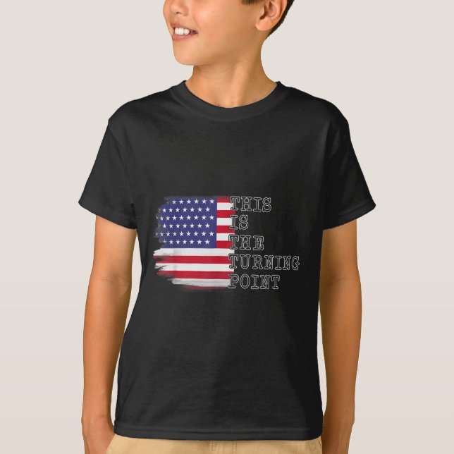 This Is The Turning Int Tee Usa Flag For Men Women (Front)