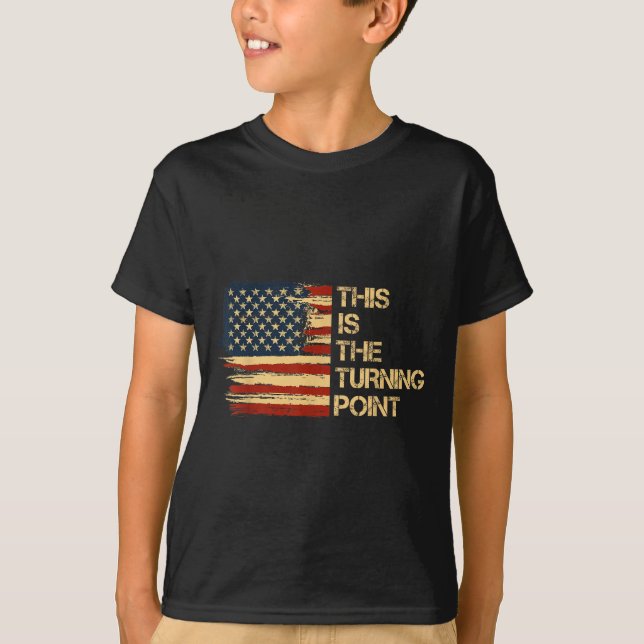 This Is The Turning Int Tee Usa Flag For Men Women (Front)